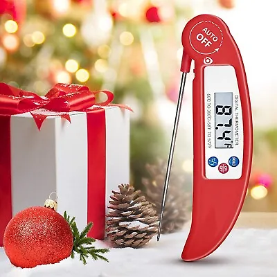 £4.80 • Buy Digital Food Thermometer Probe Cooking Meat Kitchen Temperature BBQ Turkey Milk 