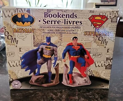 Superman Vs Batman Bookends - DC Comics - NEW - NEVER OPENNED • $509.52