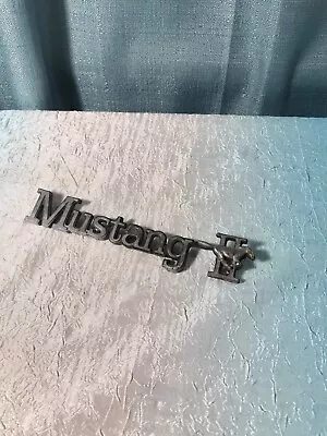 Original Vintage METAL Car Emblem Ford MUSTANG II 2 • $19.99