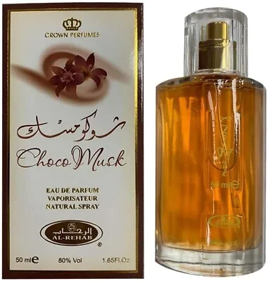 Chocolate Choco Musk 50ml EDP  Al Rehab Crown Perfumes Attar Perfume • £9.75