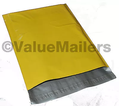 500 9x12 YELLOW Poly Mailers Shipping Envelopes Couture Boutique Quality Bags • $34.95