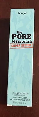 Benefit The POREfessional Super Setter Makeup Setting Spray Mini 1oz NIB  • $8.25