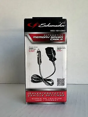 Schumacher Sec-12v-obd Automotive Computer Memory Saver Adapter 1996 & Newer • $27.87