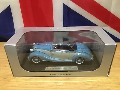 1/18 Signature Models 1950 Mercedes Benz 170S Cabriolet Blue-white Dealer • £45