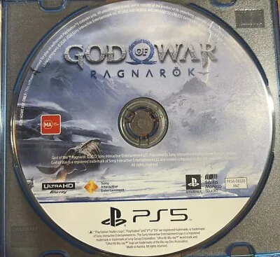 God Of War - Ragnarok (PS5) Mint Condition - Game In Stock.No Case • $42.98