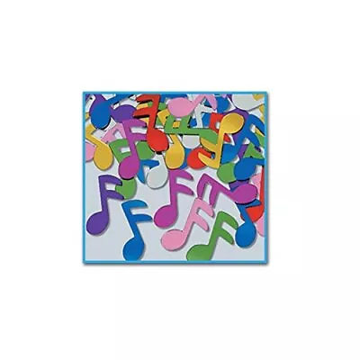 Beistle Fanci-Fetti Musical Notes (multi-color) Party Accessory 1 Ounce • $8.99