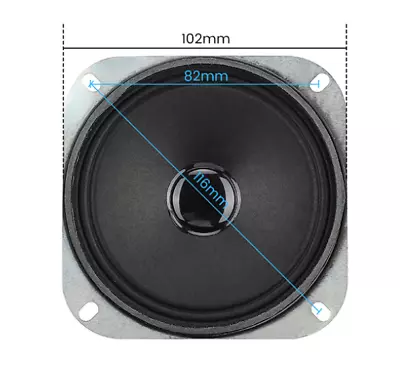 5W 4R Loud Speaker  -  5 Watt 4 Ohm  -  100mm / 4 Inch • £6.99