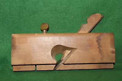 FINE 19th C Ca. 1869 Sandusky Tool Co 7/8  Skewed Dado Moulding Plane Inv#BR97 • $38