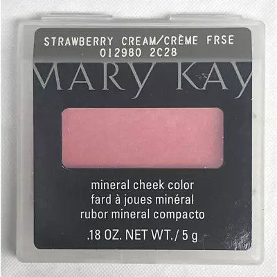 Mary Kay Mineral Cheek Color - STRAWBERRY CREAM - .18 Oz / 5g - 012980 2C28 NEW • $15