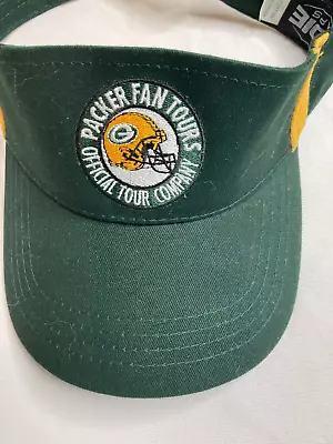 NFL Green Bay Packers Packer Fan Tours Official Tour Company Visor • $11.69