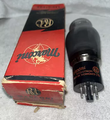 NOS Marconi 6L6G NOS Tube Tube Vtg Original Box Radiotron Amplitrex Tested 100% • $65