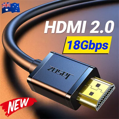 $7.25 • Buy Premium HDMI Cable V2.0 Ultra HD 4K 2160p 1080p 3D High Speed Ethernet HEC ARC