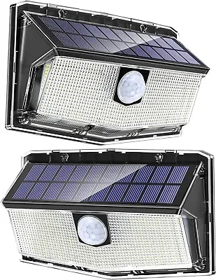 2x 300 LED Solar Lights Outdoor Waterproof 3 Mode Motion Sensor Security Lamp • $19.95