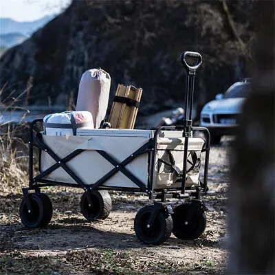 ColourTree Foldable Portable Utility 240L Capacity Wagon Garden Cart  • $79.99