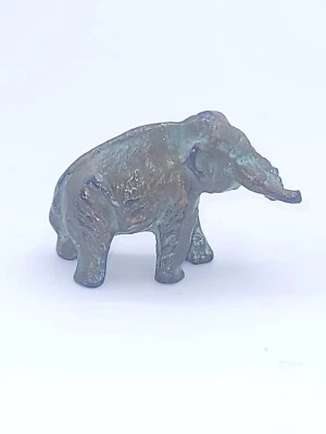 $29.74 • Buy Vintage 1940's SRG 47 Cast Metal Brass Bronze Dinosaurs Mammoth VG