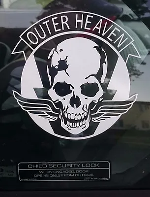 Metal Gear Phantom Pain Outer Heaven Decal 5  To 12  Sizes Available • $8