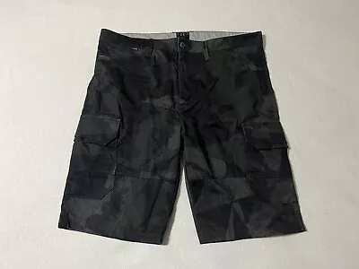 Fox Racing Camo Cargo Shorts Black Size 36 Mens • $29.95