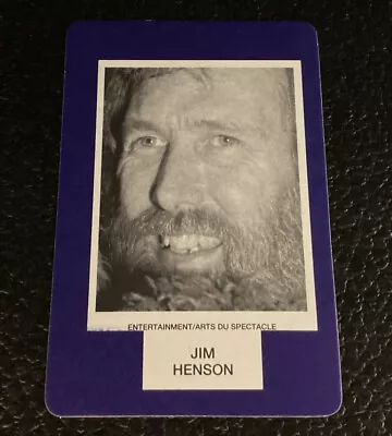 Jim Henson 1993 Face To Face Game Trading Card Canada Games The Muppets B • $24.99