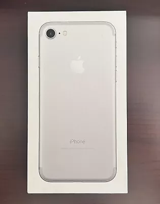 Apple IPhone 7 Silver 128GB - BOX ONLY - Original Box In Great Condition! • $8.99