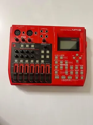 Fostex MR-8 Digital Multi-Track 8 Track Recorder (Red) • $55