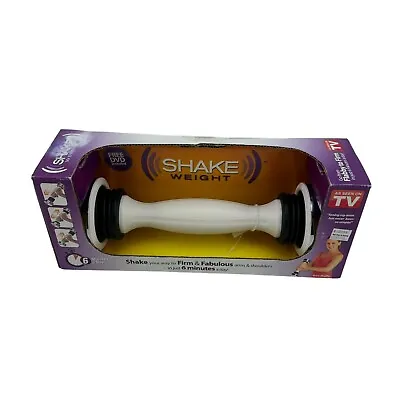 NEW SHAKE WEIGHT As Seen On TV 2.5 Lbs Fitness Strength Training Dumbbell White • $24.77