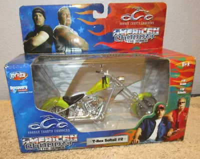 2004 Orange County Choppers T-Rex Softail #2 1:18 Scale Motorcycle Joyride • $19.99