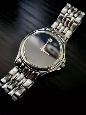 🔥BEAUTIFUL Movado Museum Classic 84-E4-0863 Swiss Men's Watch  • $275.66