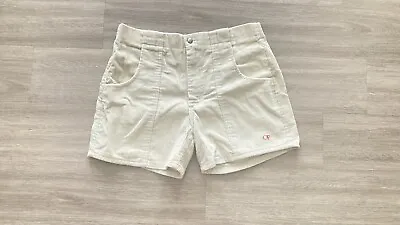 Vintage OP Ocean Pacific Corduroy Shorts Cream/ Off White Surf 70s 80s 90s • $120