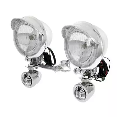 $63.99 • Buy Passing Turn Signal Spot Light Bar For Yamaha V Star 650 950 1100 Custom Classic