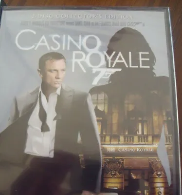 James Bond Casino Royale 2-Disc Collector's Edition DVD - NEW And Wrapped • £3.29