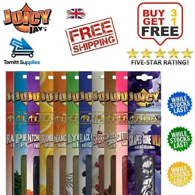 JUICY JAYS Original Thai Incense Sticks Various Flavours Incence Scents  • £1.79