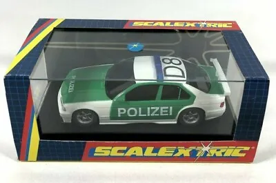 £87.18 • Buy Scalextric C2121 POLIZEI Police Car BMW 320i Green White Racing Slot Car 1/32