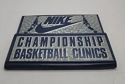 Vintage Nike Basketball Championship Clinics Note Pad/Folder • $34.95