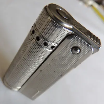 Genuine Austrian IMCO Triplex Junior 6800 Silver Wind Proof Lighter • £37.95