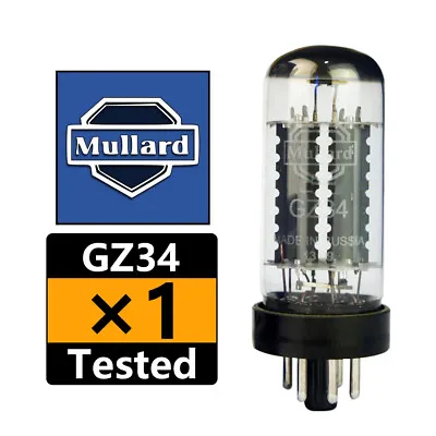 1PC Brand New Mullard GZ34 Vacuum Tube Tested 5AR4 Valve Tube • $91.99