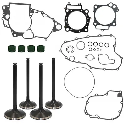 Engine Intake Exhaust Valve Gasket Kit For Honda CRF450R 2002-2006 2003 2004 • $69.99