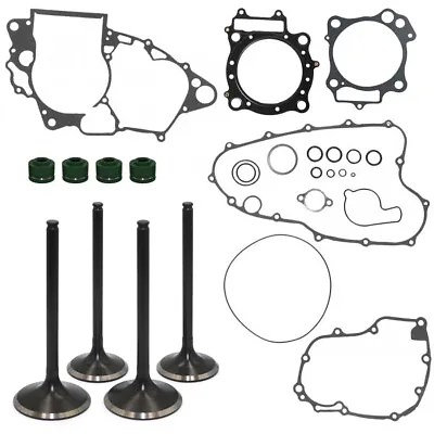 For Honda CRF450R CRF 450 R 2002-2006 Stainless Intake Exhaust Valves Gasket Set • $36.98