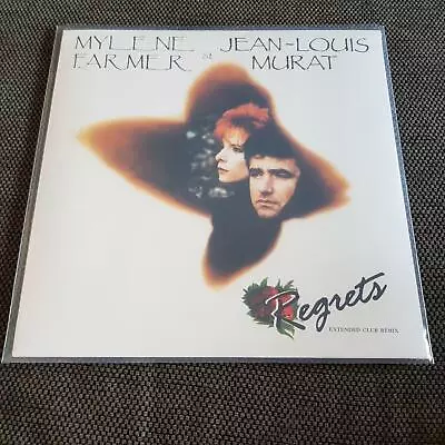 12  LP Mylene Farmer/ Jean Louis Murat - Regrets LIMITED COLOURED VINYL • $105.99