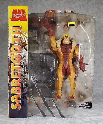 2009 Marvel Select Sabretooth Special Collector Edition Figure & Detailed Base • $40