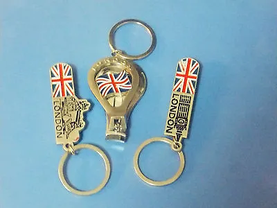 London Souvenir Key Ring With Nail Clipper/Bottle Opener Big BenUnion Jack  • £2.99