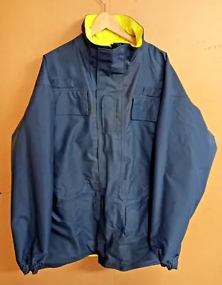 Army Military Reversible Waterproof Gore-Tex Hi Viz / RAF Blue Jacket Coat  180 • £38.25