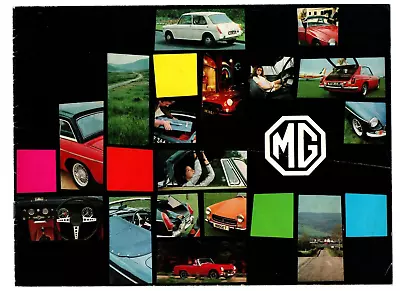 MG MGB MGB GT Midget MK III MG 1300 MK II Car Brochure 1971 Original • $14.87