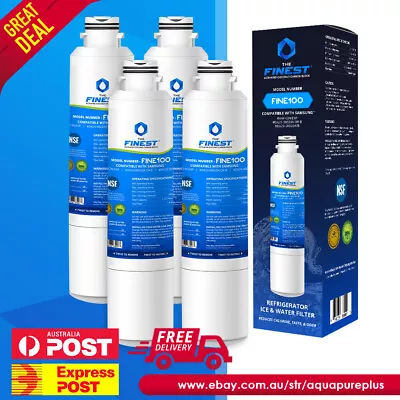 $51.95 • Buy   4 X Samsung DA29-00020B Premium Compatible Ice & Water Fridge Filter SRF719DLS