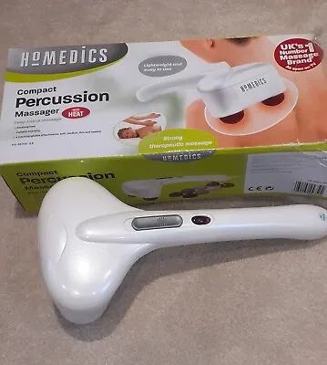 HoMedics PA-MHA-GB Compact Percussion Handheld Massager With Heat • £22.83