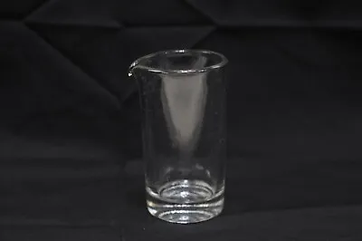 Vintage 3.75 H Lab Bottle Science Room Glass Beaker Glass Jar Chemistry Bottle • $12