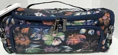 Lug Bloom Navy Regular Size Trolley Cosmetic Case Bag - NWT - Retail $70 • $35