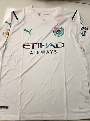 Manchester City Replica Jersey 2XL Long Sleeve  • $25