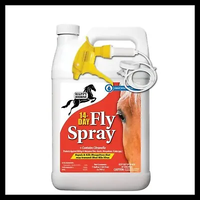 $53.07 • Buy 1 Gal. 14-Day Fly Spray For Horses