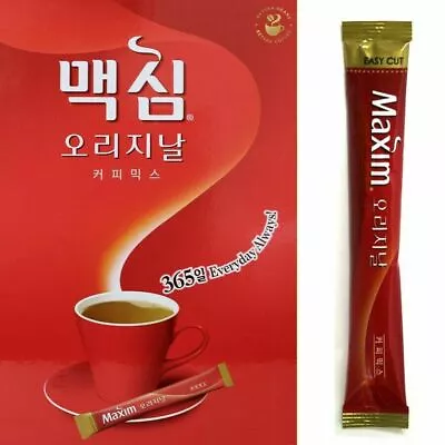 100 Sticks Maxim Original Coffee Mix Instant Coffee Mix Enjoyed By Koreans 12g  • $38.99