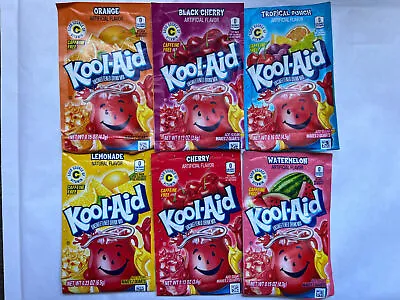 £1.60 • Buy Kool Aid American Powder Mix Drink Single Sachets - Choose Your Own Flavour USA